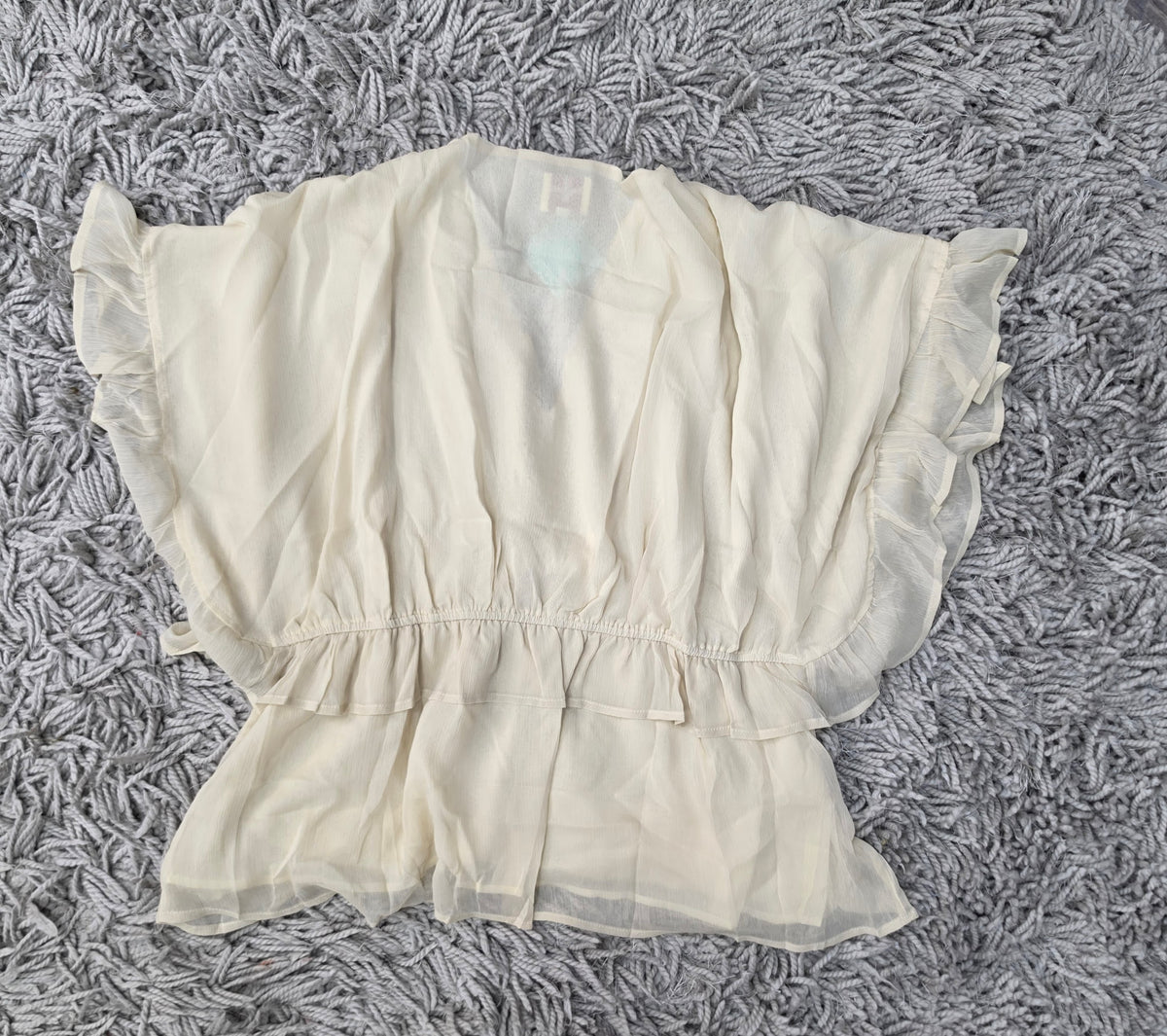 Curvy Ruffle Blouse