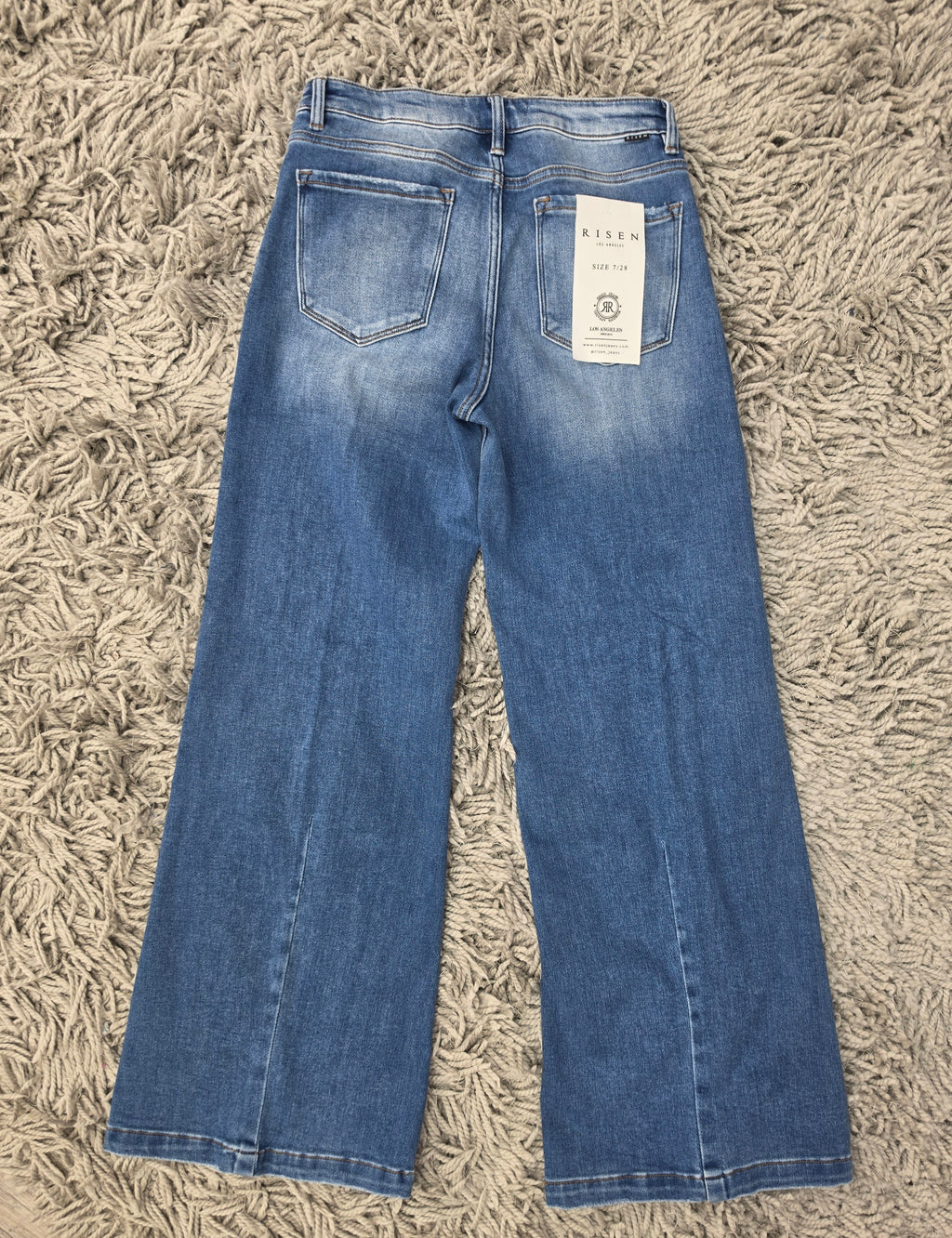 RISEN Center Stage Wide Leg Jeans