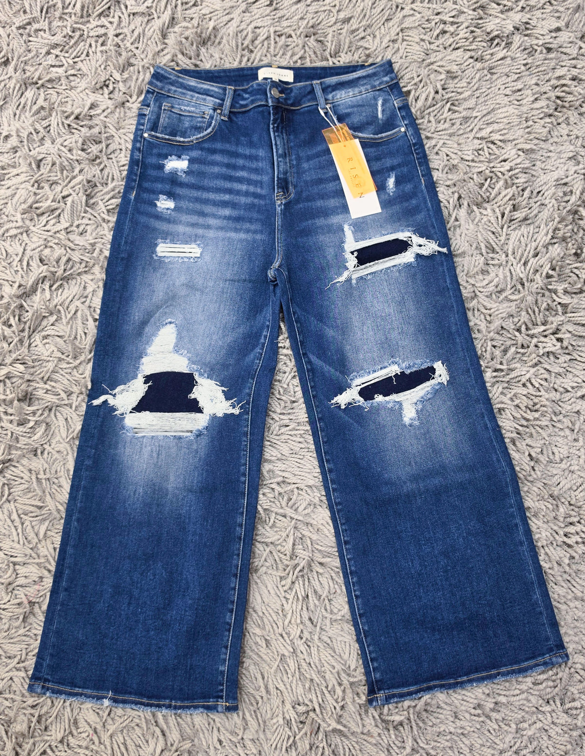 Risen CURVY Ripped & Reckless Jeans
