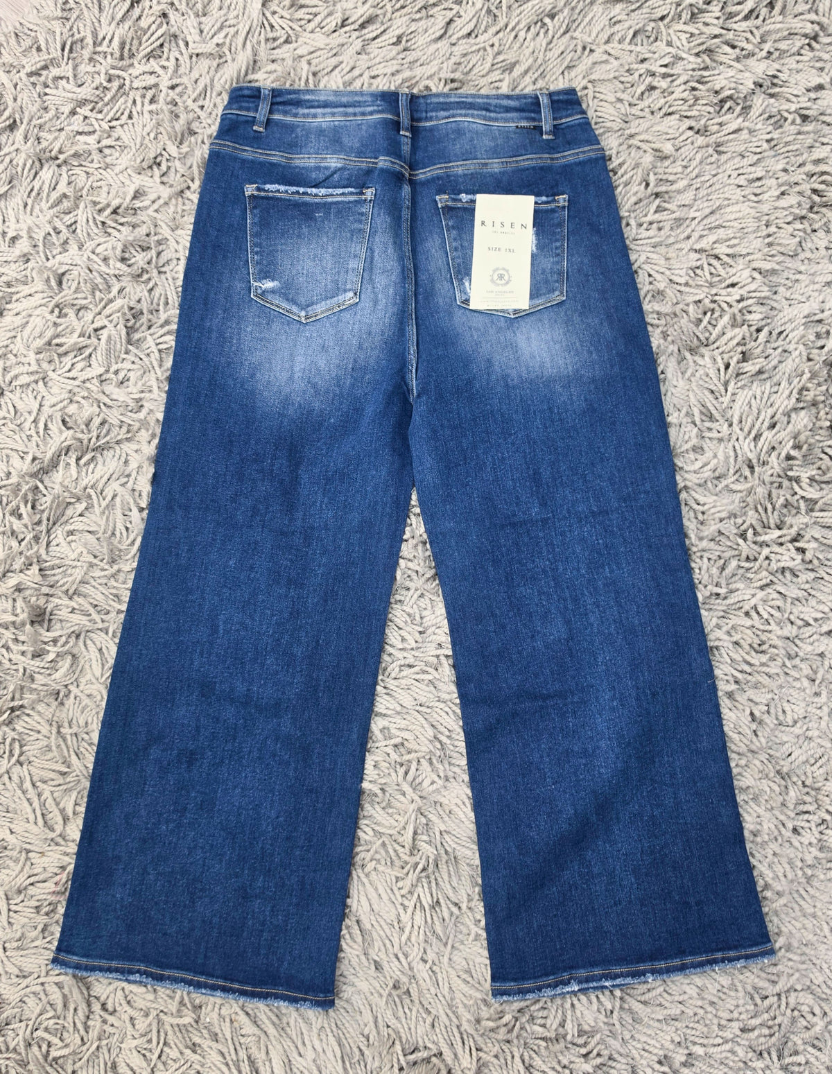Risen CURVY Ripped & Reckless Jeans
