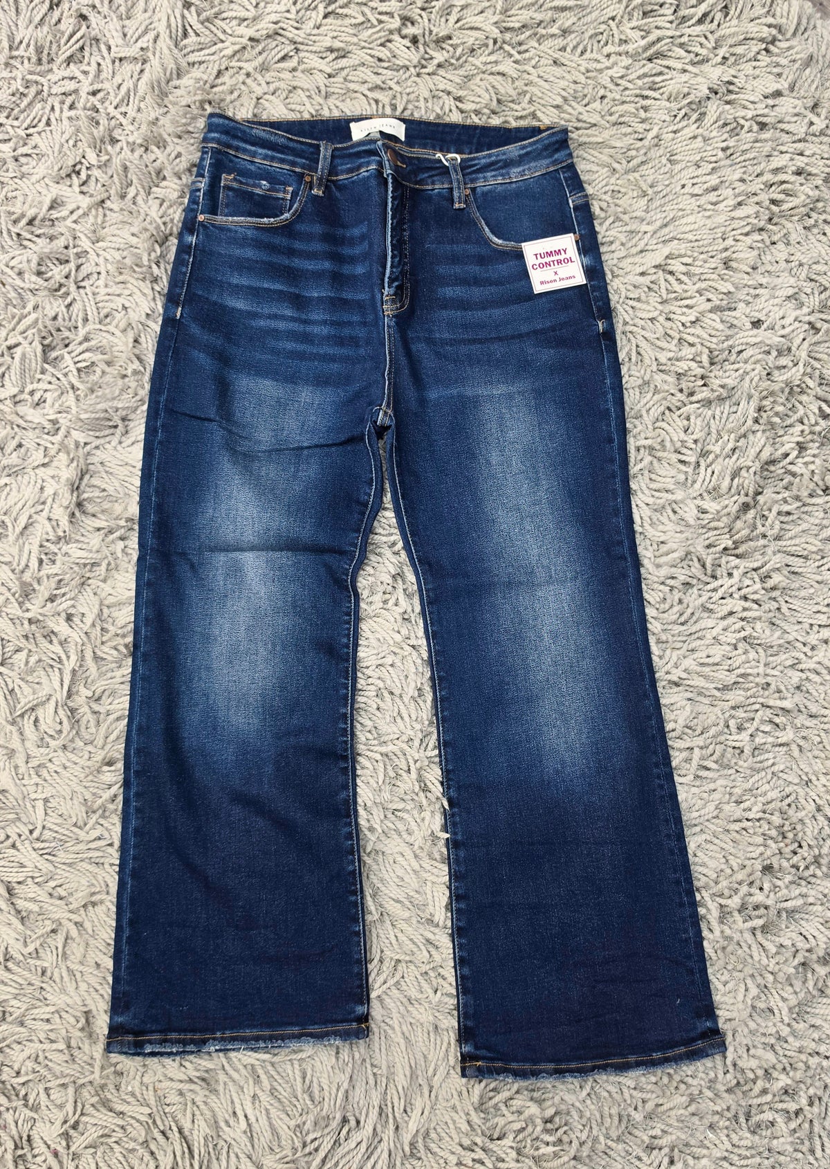 RISEN CURVY Backroad Blues Bootcut Jeans