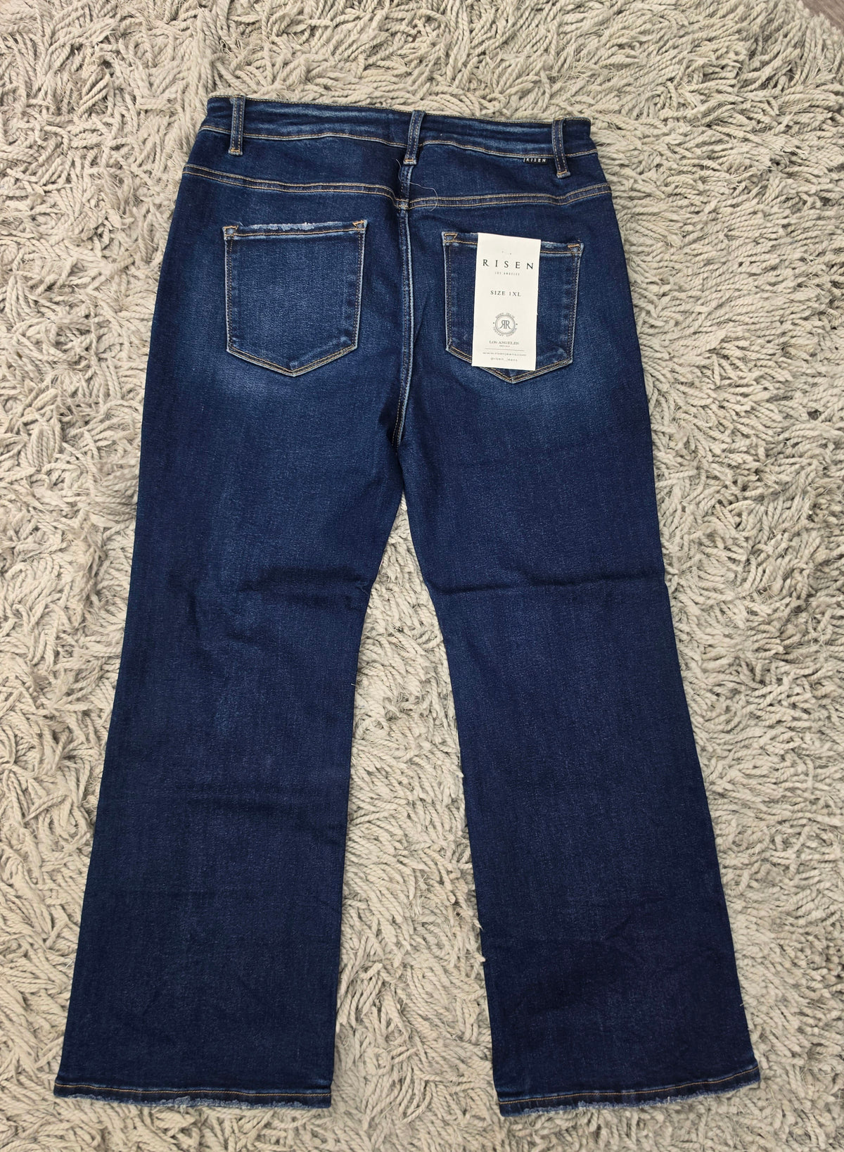 RISEN CURVY Backroad Blues Bootcut Jeans