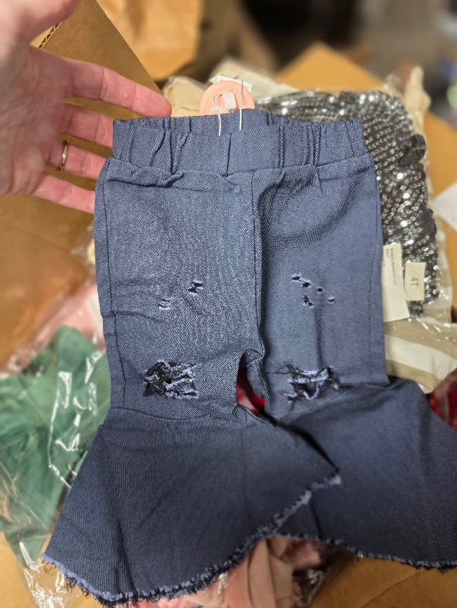 Denim Bell Bottoms