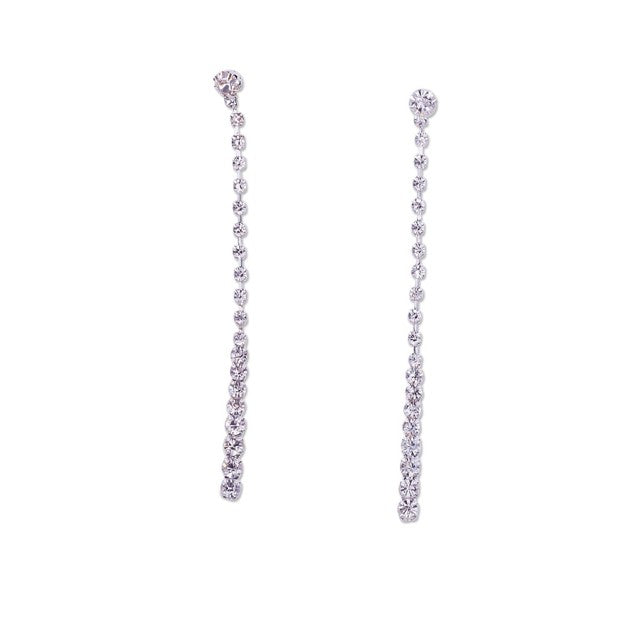 Crystal Line Earrings