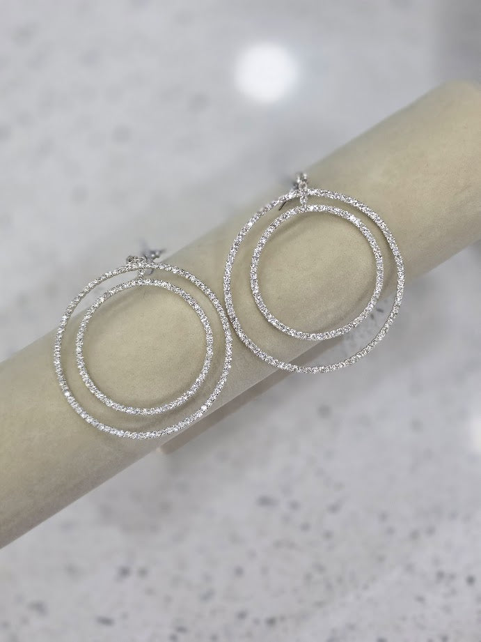 Circle of Sparkle Earrings