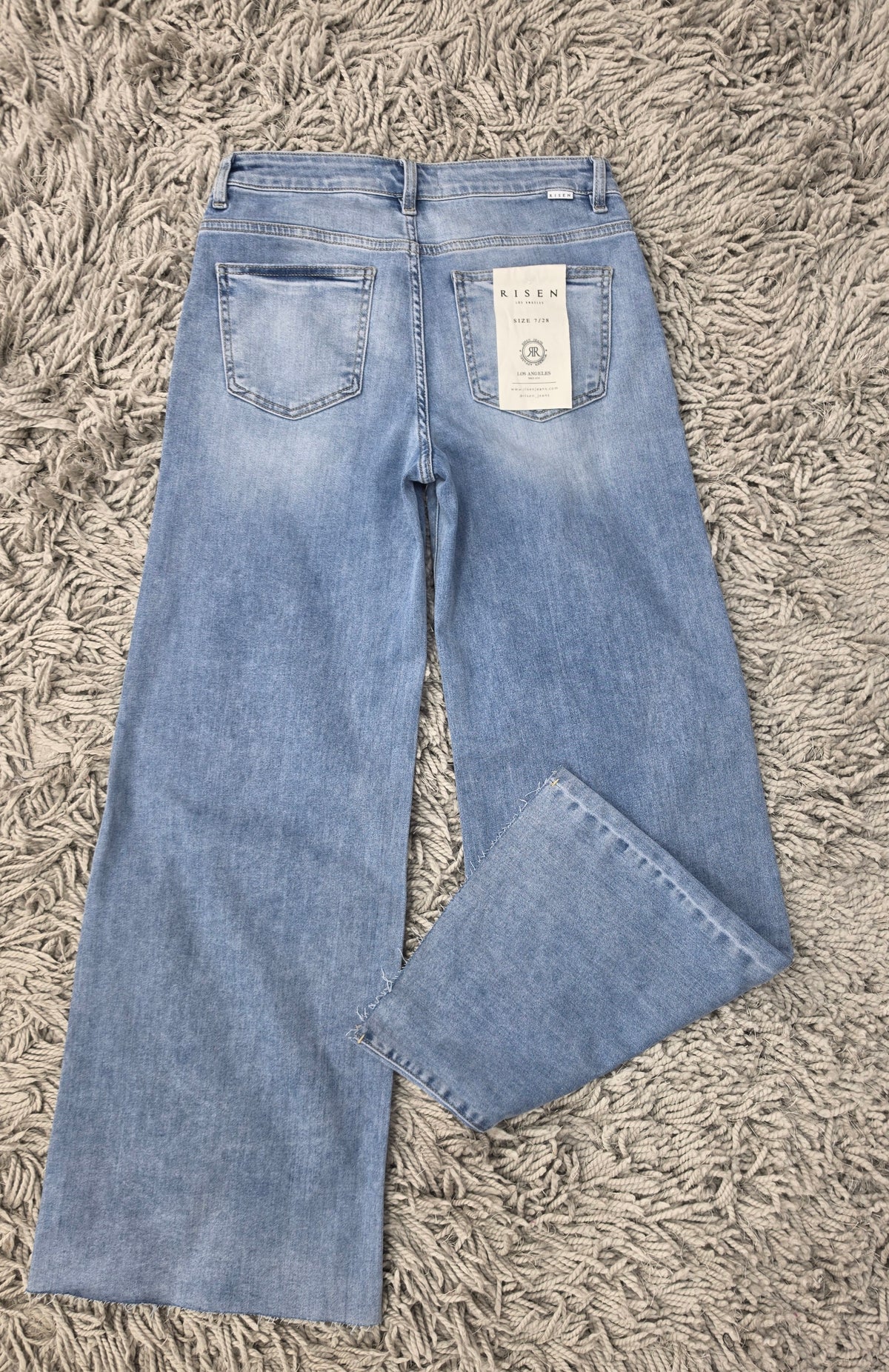 RISEN Easy Street Wide Leg Jeans