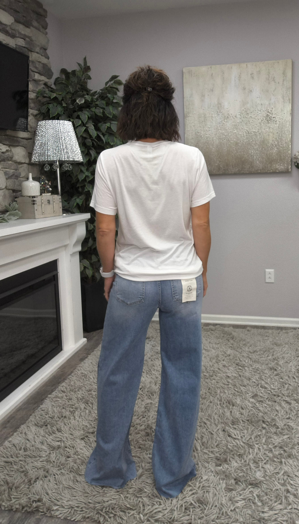 RISEN Easy Street Wide Leg Jeans
