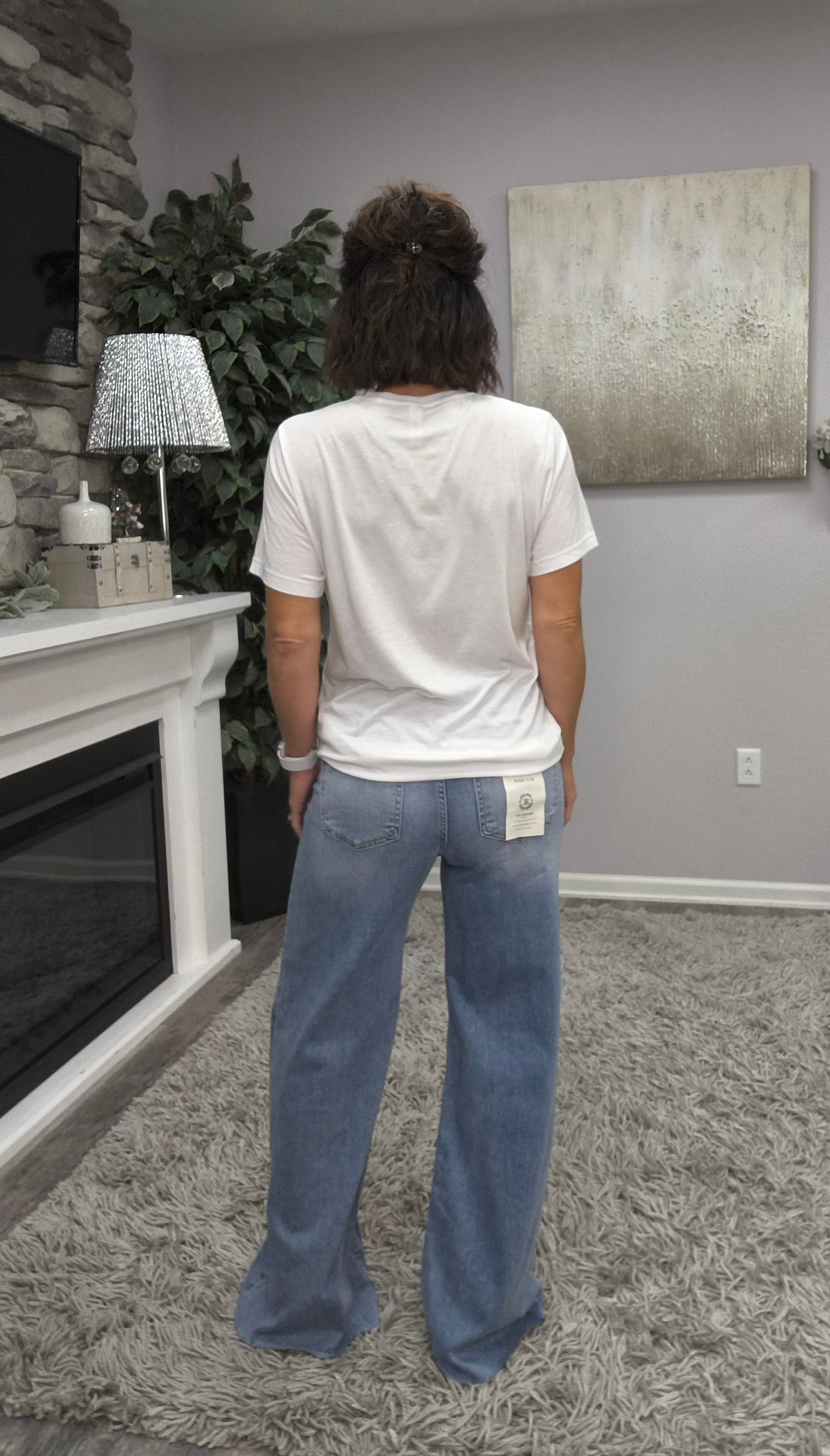 RISEN Easy Street Wide Leg Jeans