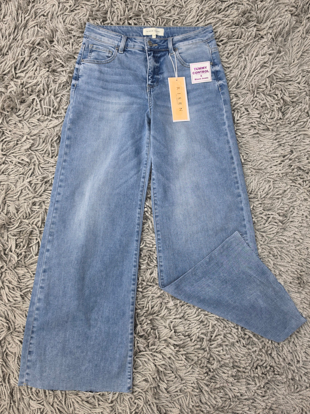 RISEN Easy Street Wide Leg Jeans