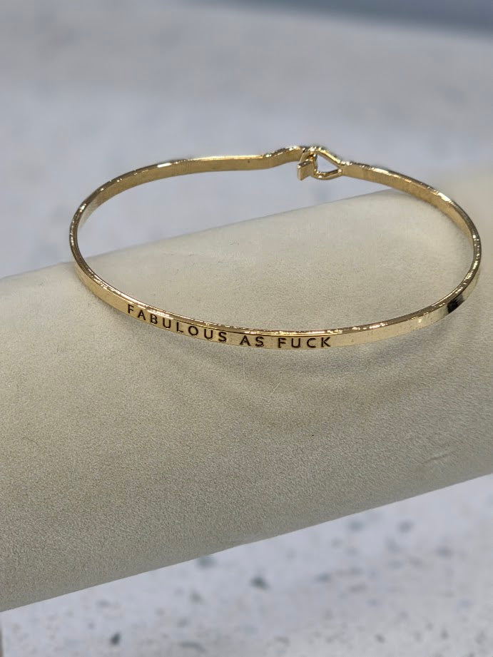 Attitude Adjustment Bangle