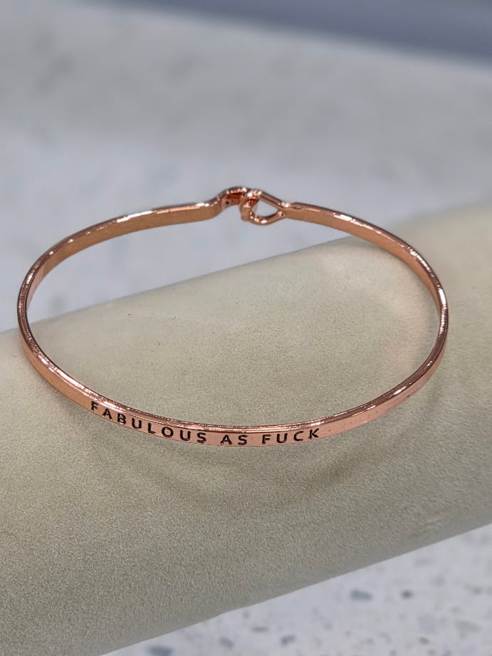 Attitude Adjustment Bangle