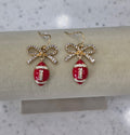 Bow Down Game Day Earrings