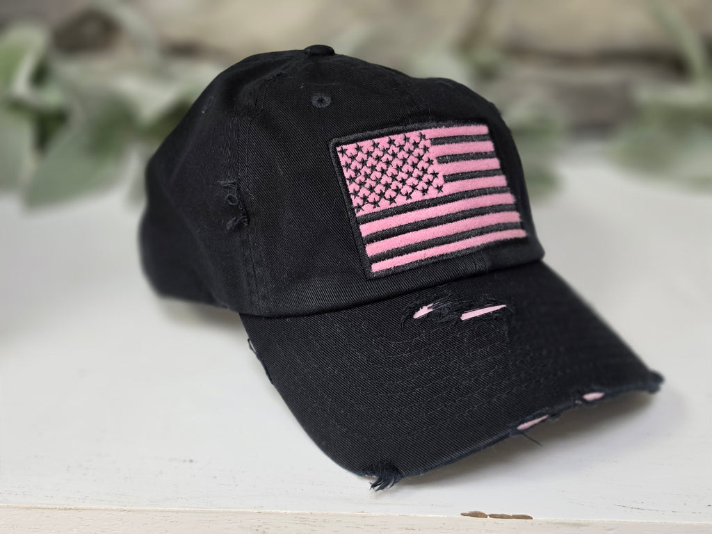 Pink Flag Hat
