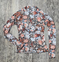 Moody Blooms Mesh Top