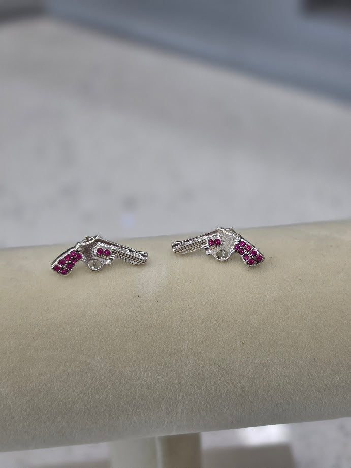Pistol Packin' Earrings