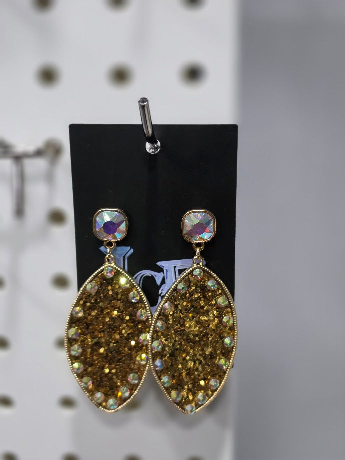 Glitter Drop Earrings