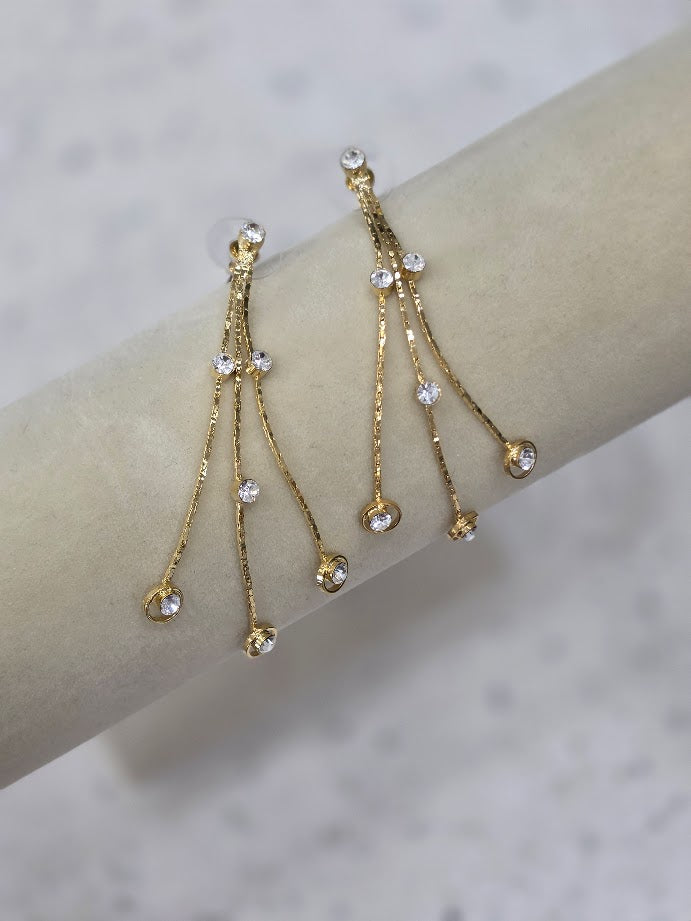 Golden Drip Earrings