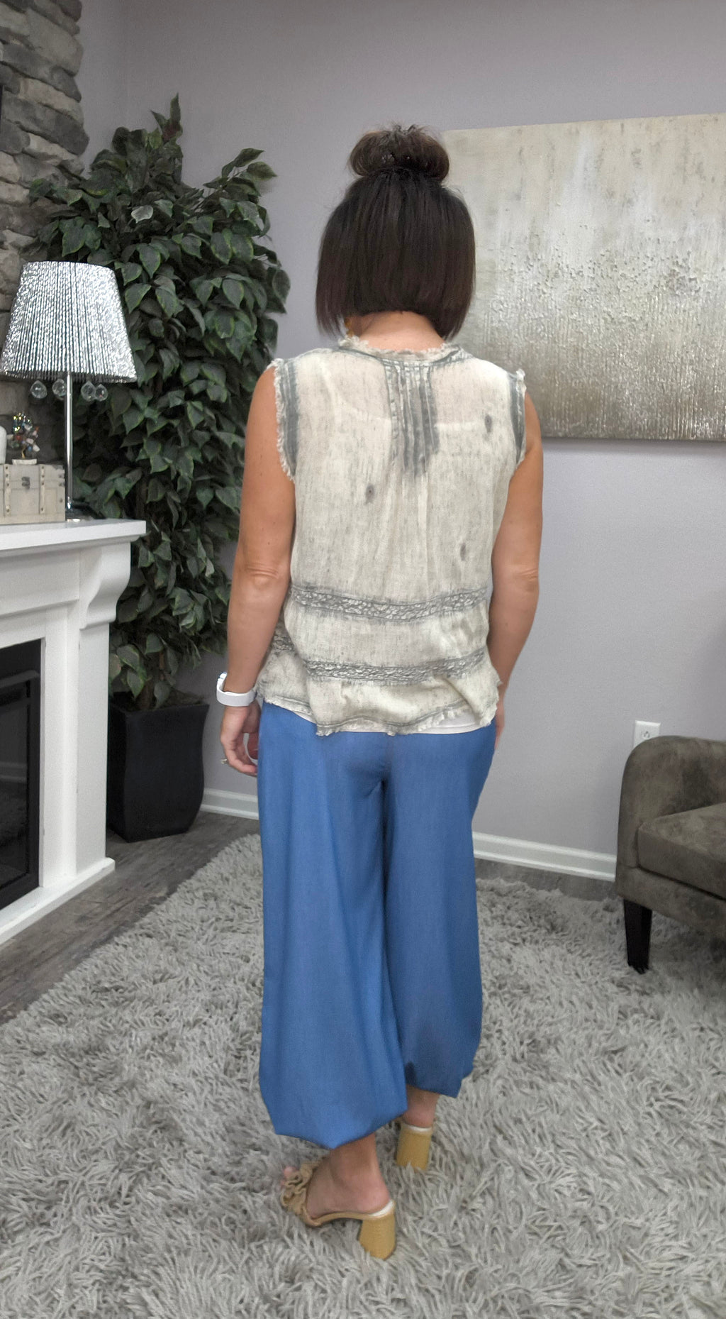 Weathered Willow Top