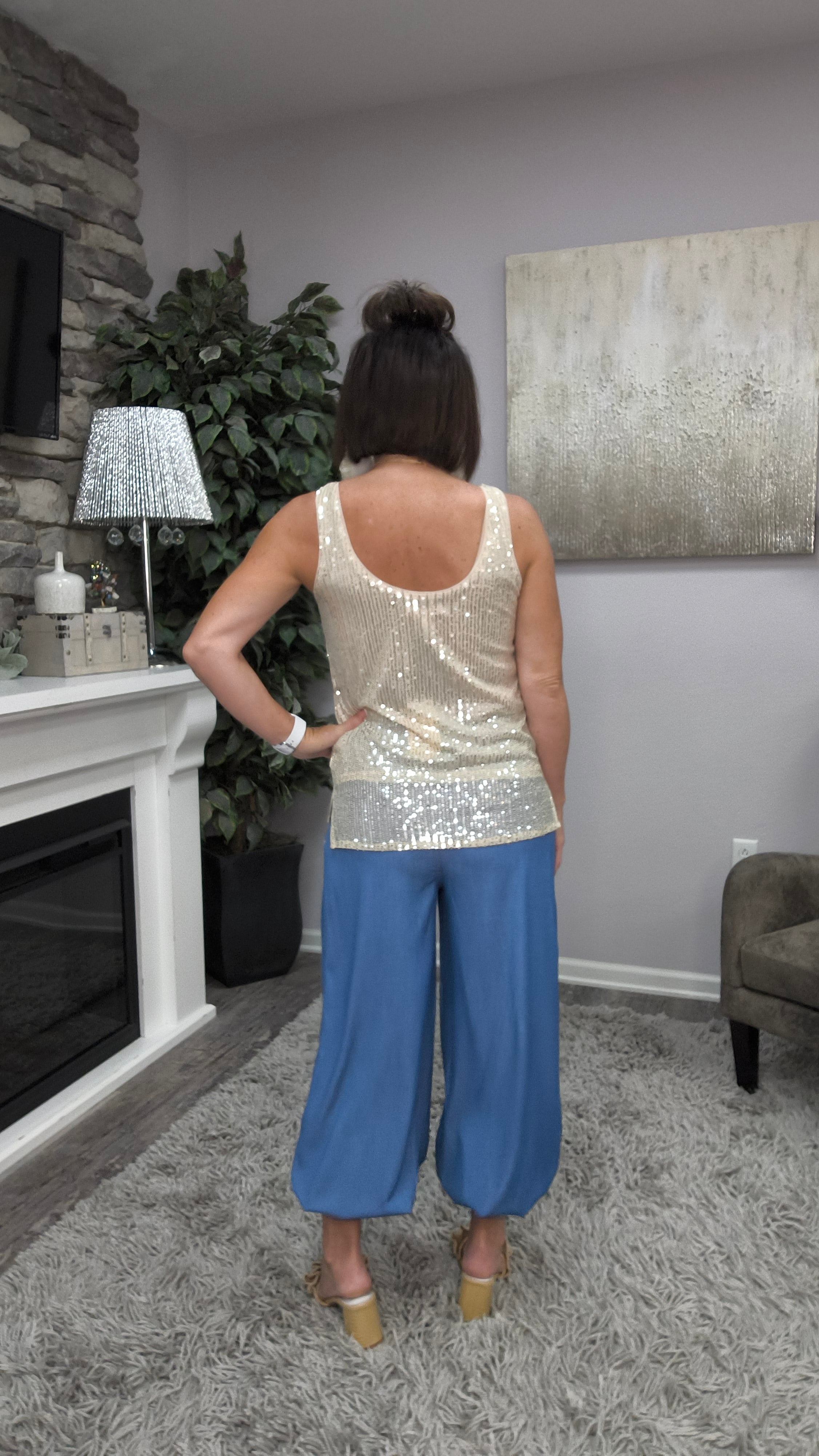 Champagne Toast Tank