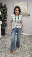 HIDDEN Short & Flirty Flares