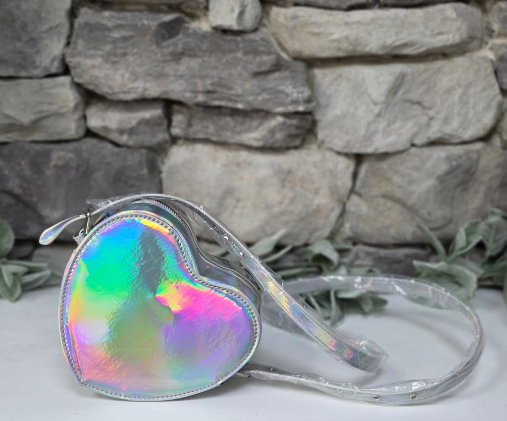 Hologram Heart Crossbody