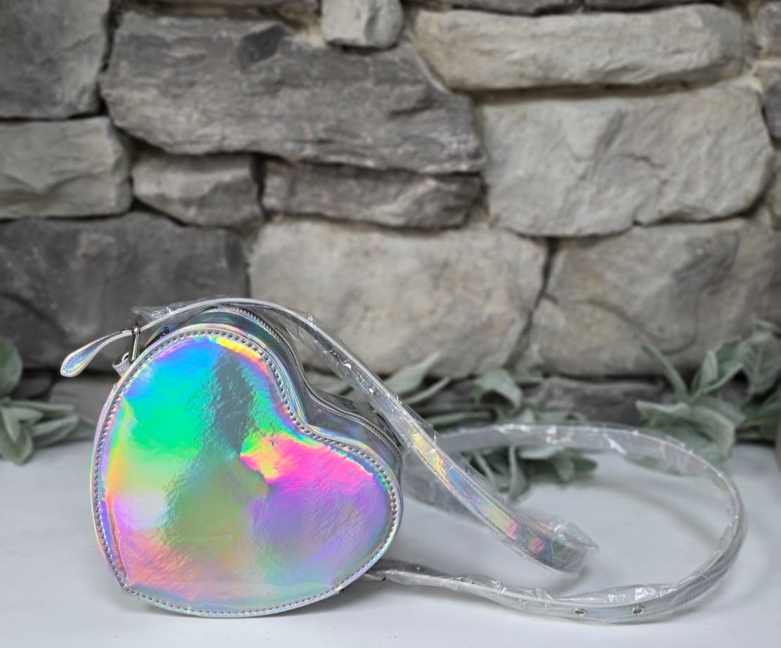 Hologram Heart Crossbody