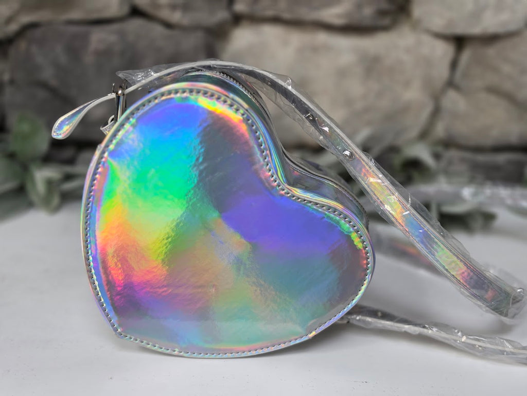 Hologram Heart Crossbody