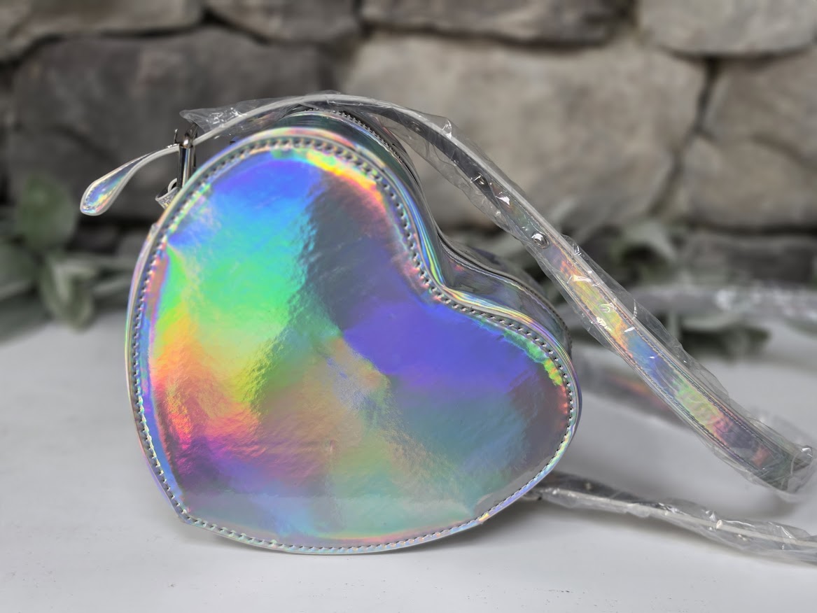 Hologram Heart Crossbody