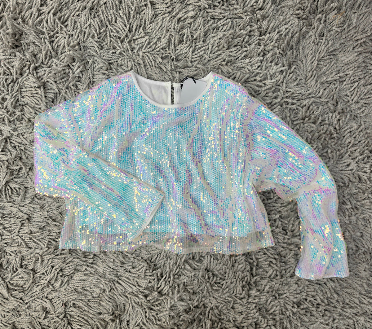 Pop the Bubbly Sequin Top