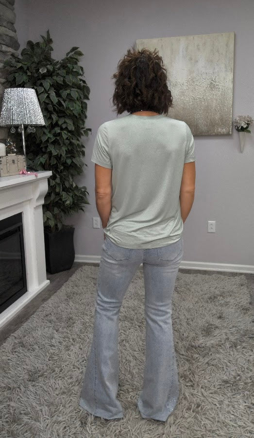 CURVY Judy Blue Side of Sparkle Jeans