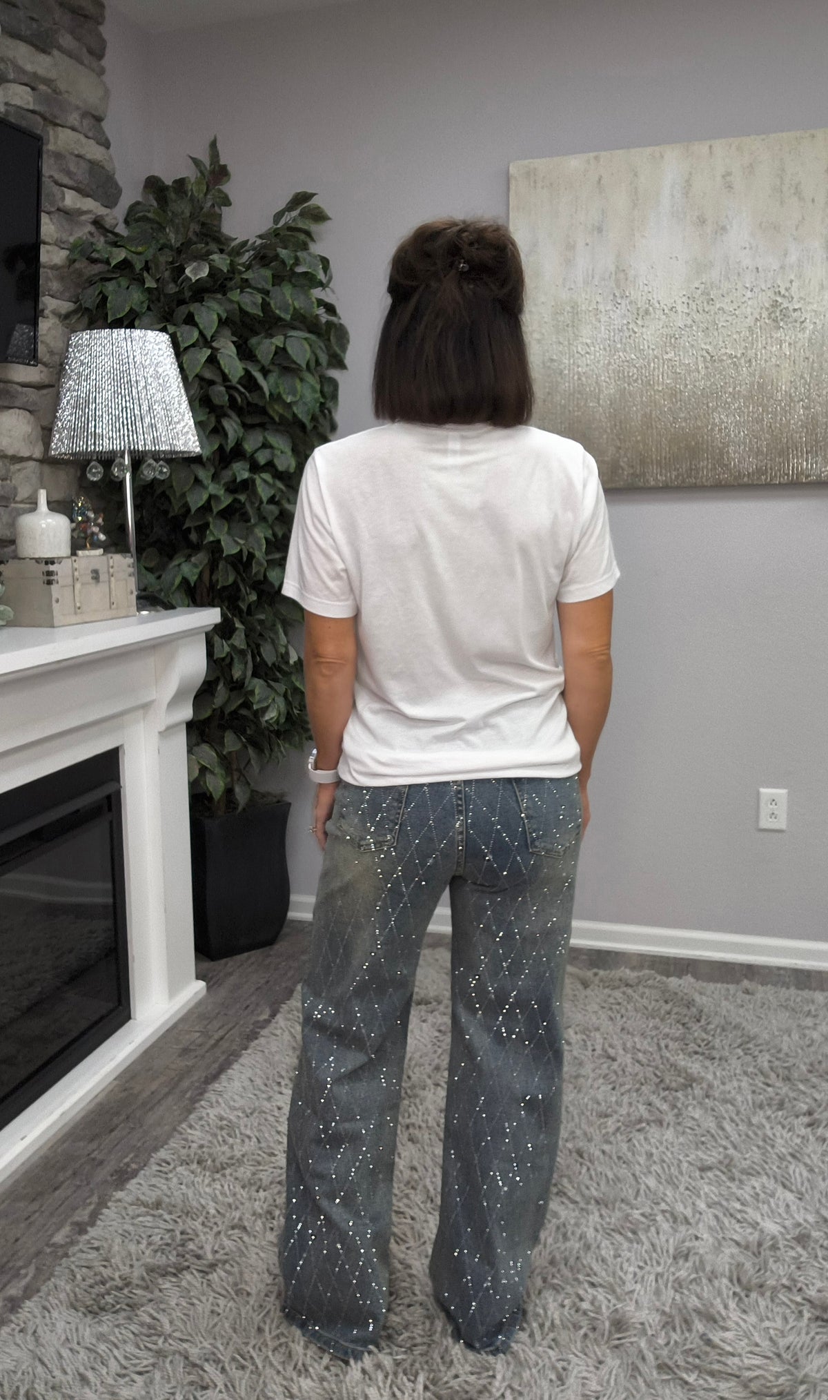 Diamond in the Denim Jeans