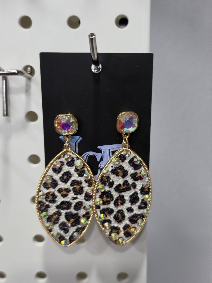 Glitter Drop Earrings