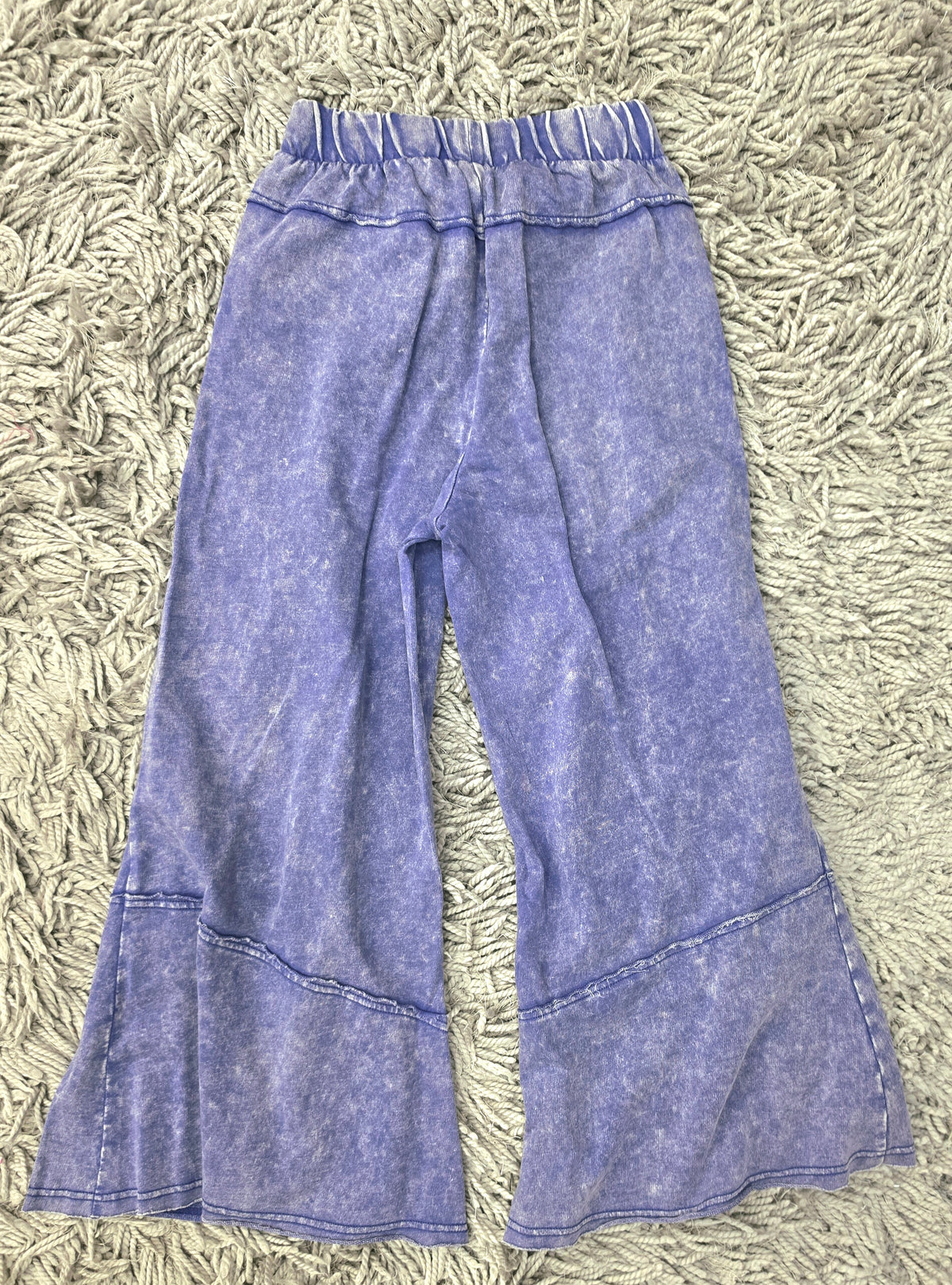 Blueberry Haze Ruffle Pants