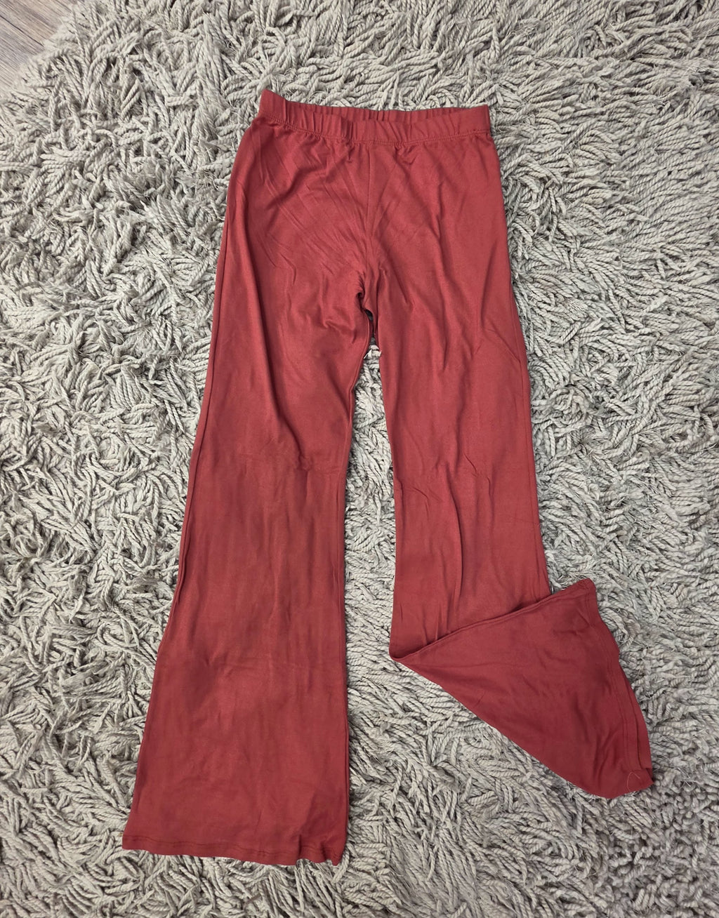 Retro Rose Flare Pants