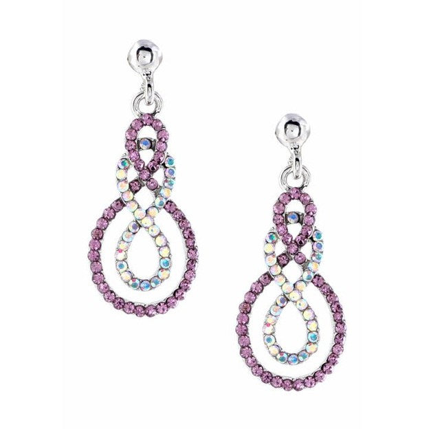 Infinity Sparkle Earrings