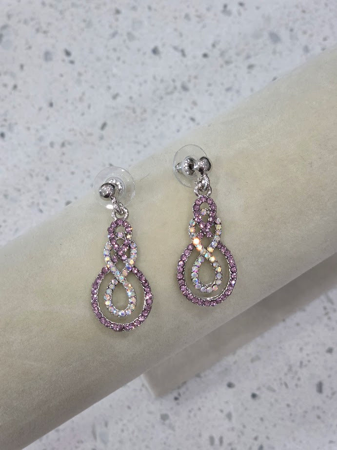 Infinity Sparkle Earrings