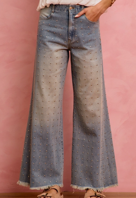 Metallic Mood Jeans