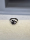 Midnight Rose Ring