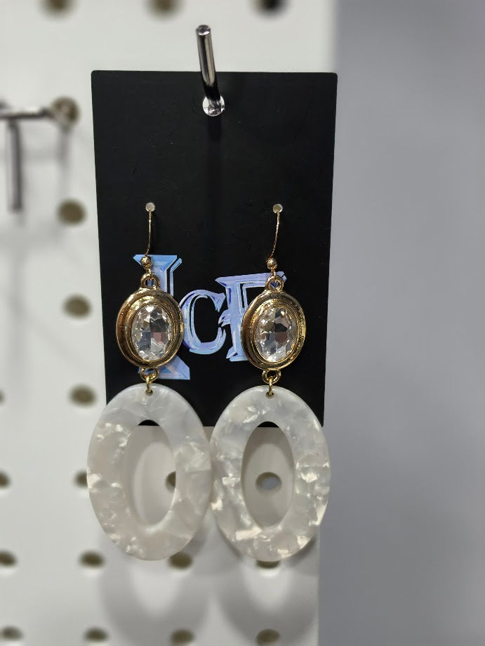 Ivory Allure Earrings
