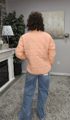 Peach Please Puffer Jacket