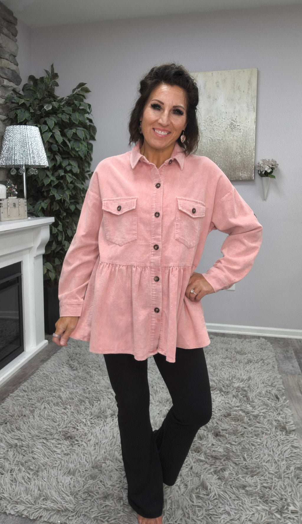 Dusty Rose Top