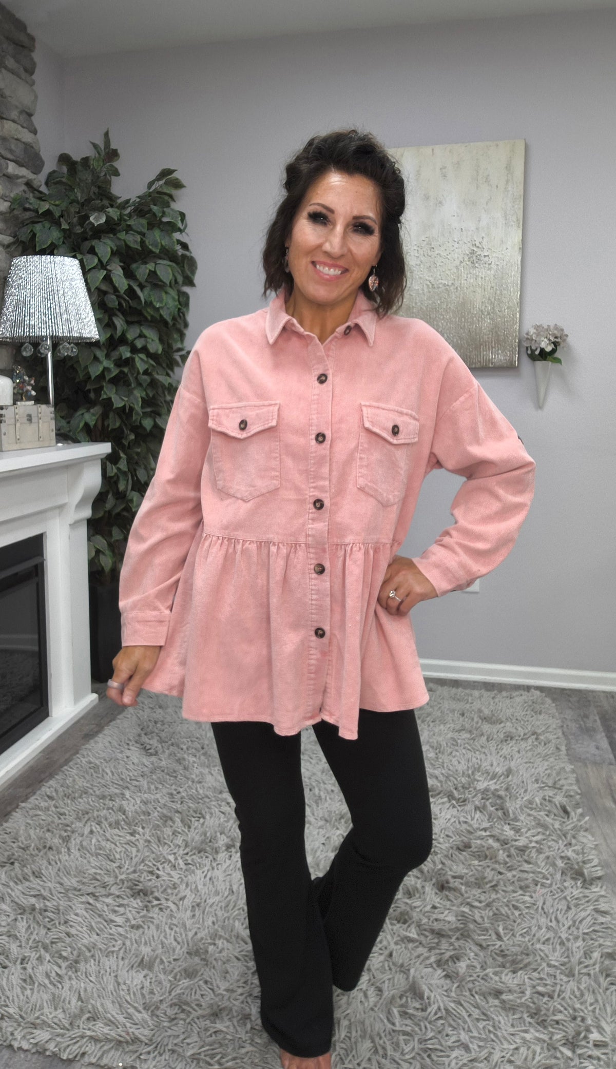 Dusty Rose Top