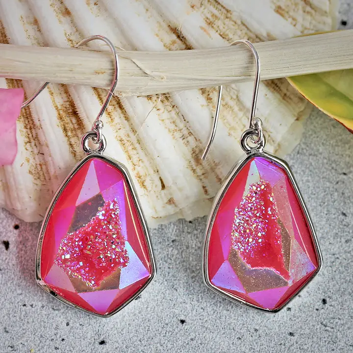 Electric Pink Drops