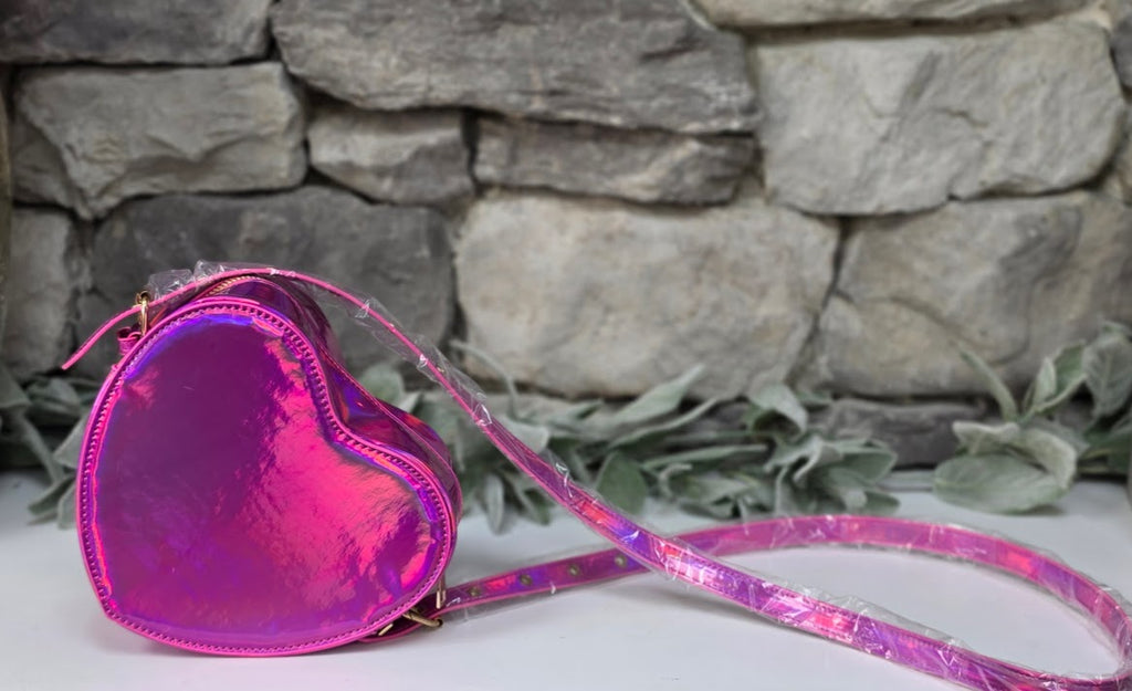 Hologram Heart Crossbody
