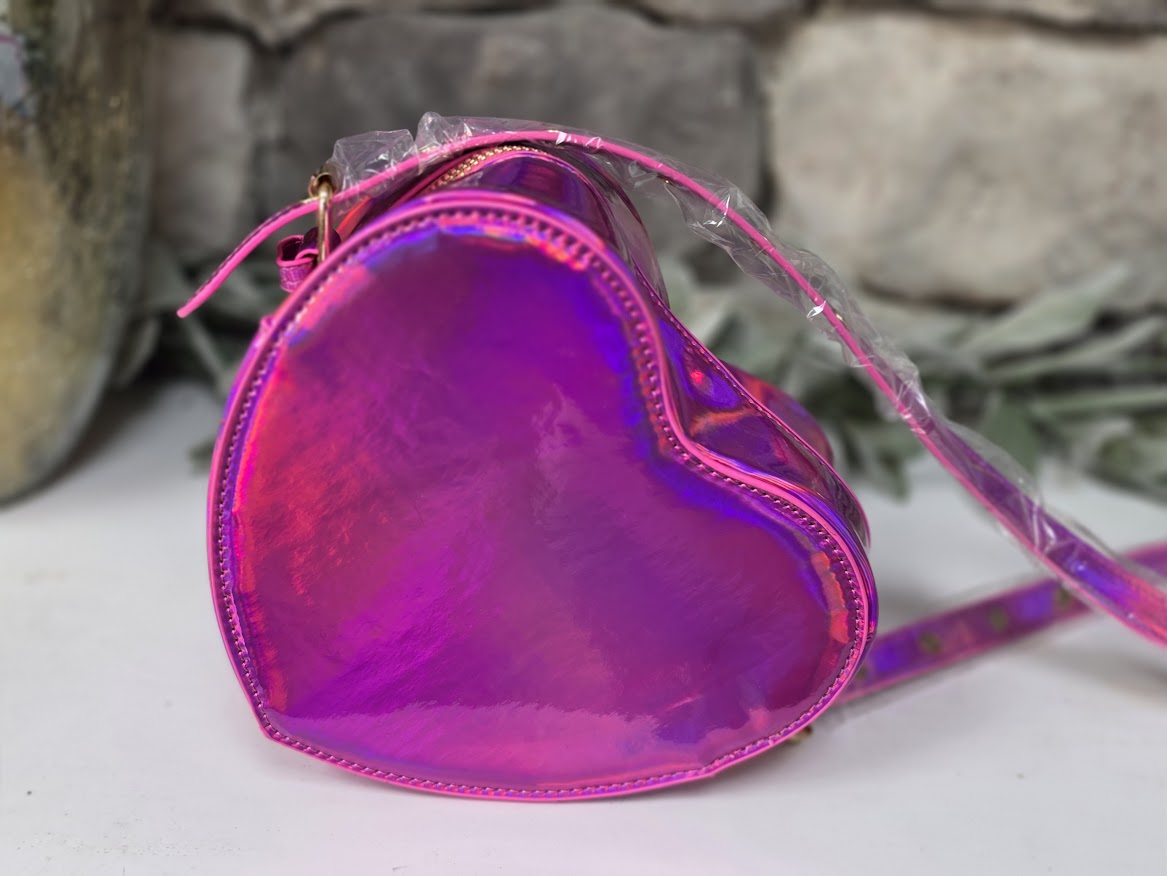 Hologram Heart Crossbody