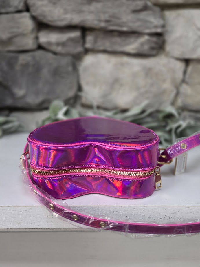 Hologram Heart Crossbody