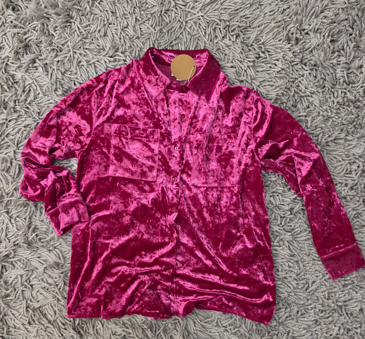 Berry After Hours Velvet Top