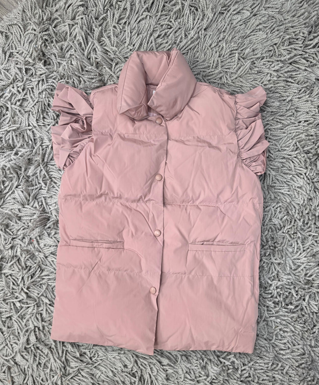 Pretty in Puff Vest
