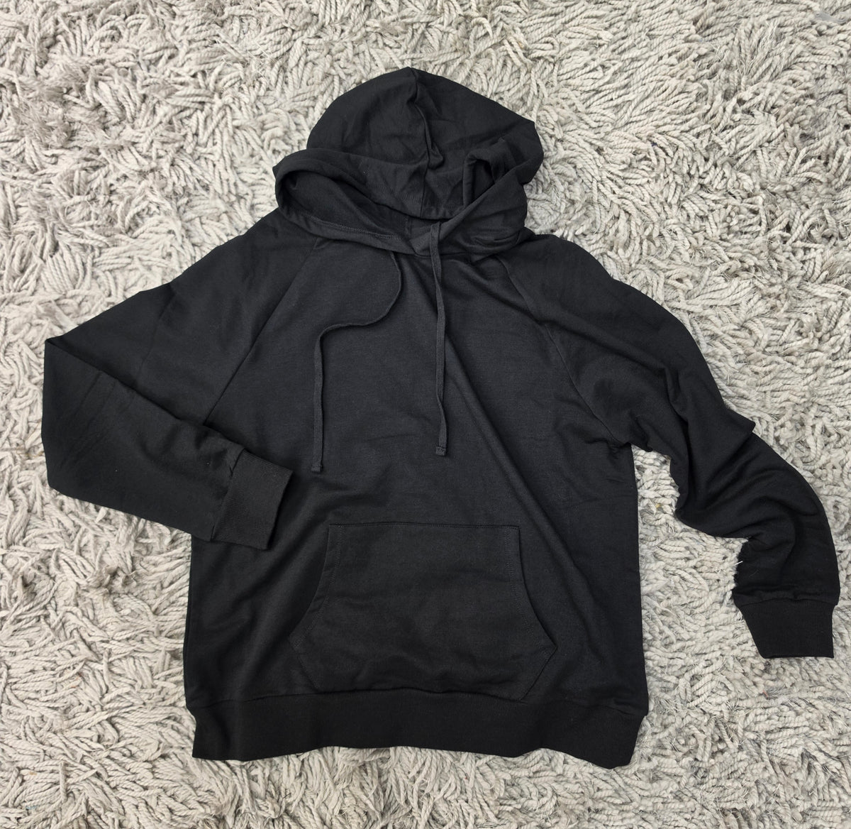 Off Duty Black Hoodie