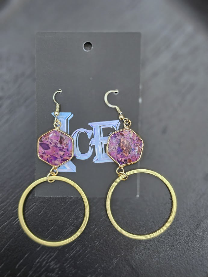 Purple Reign Earrings